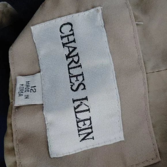 Vintage Charles Klein Men's Navy Rain Jacket (12) - Picture 9 of 10